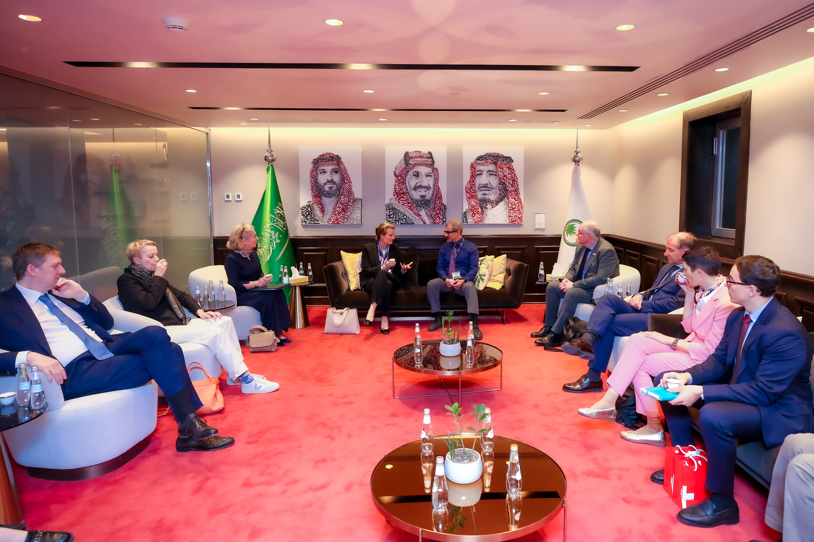 KFSHRC Receives Swiss Delegation