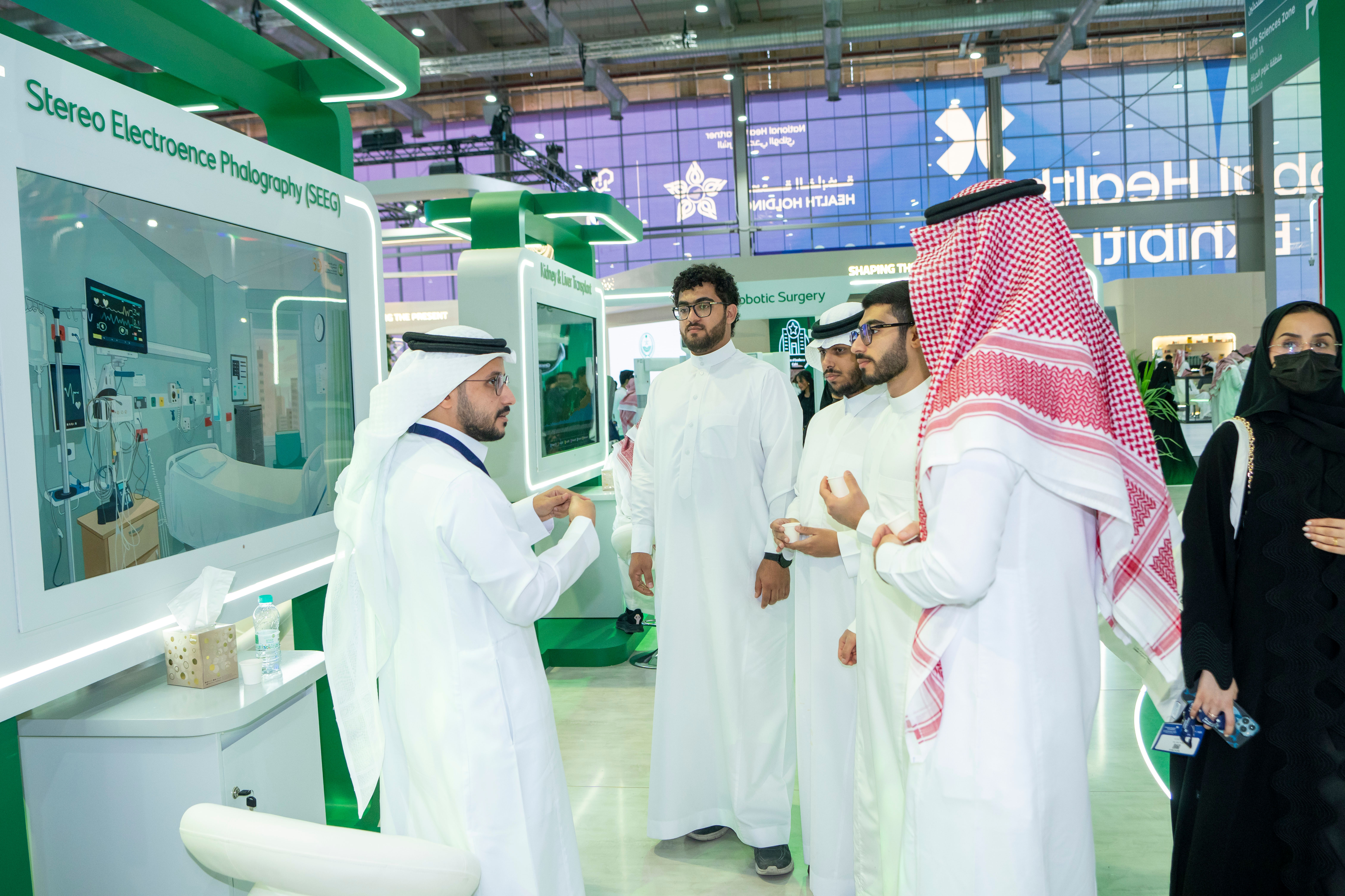 KFSHRC Showcases 3D BrainMapping Technology to Pinpoint Seizure Sources at Global Health Exhibition