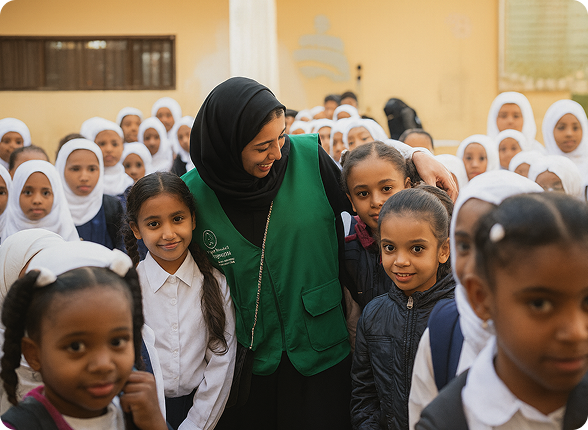 A team of surgeons performing an operation under surgical lights