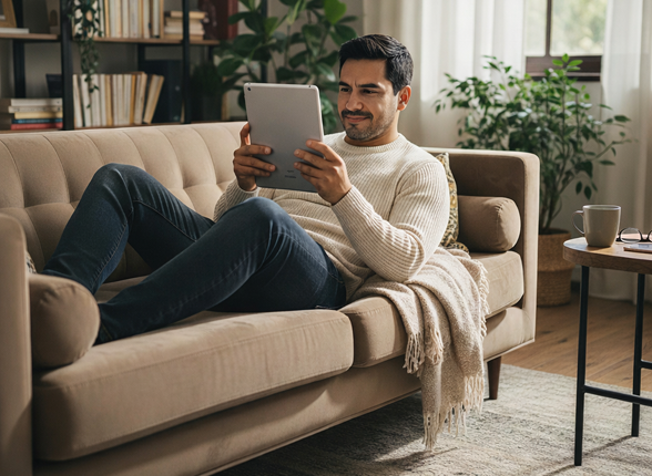 A team of surgeons performing an operation under surgical lights