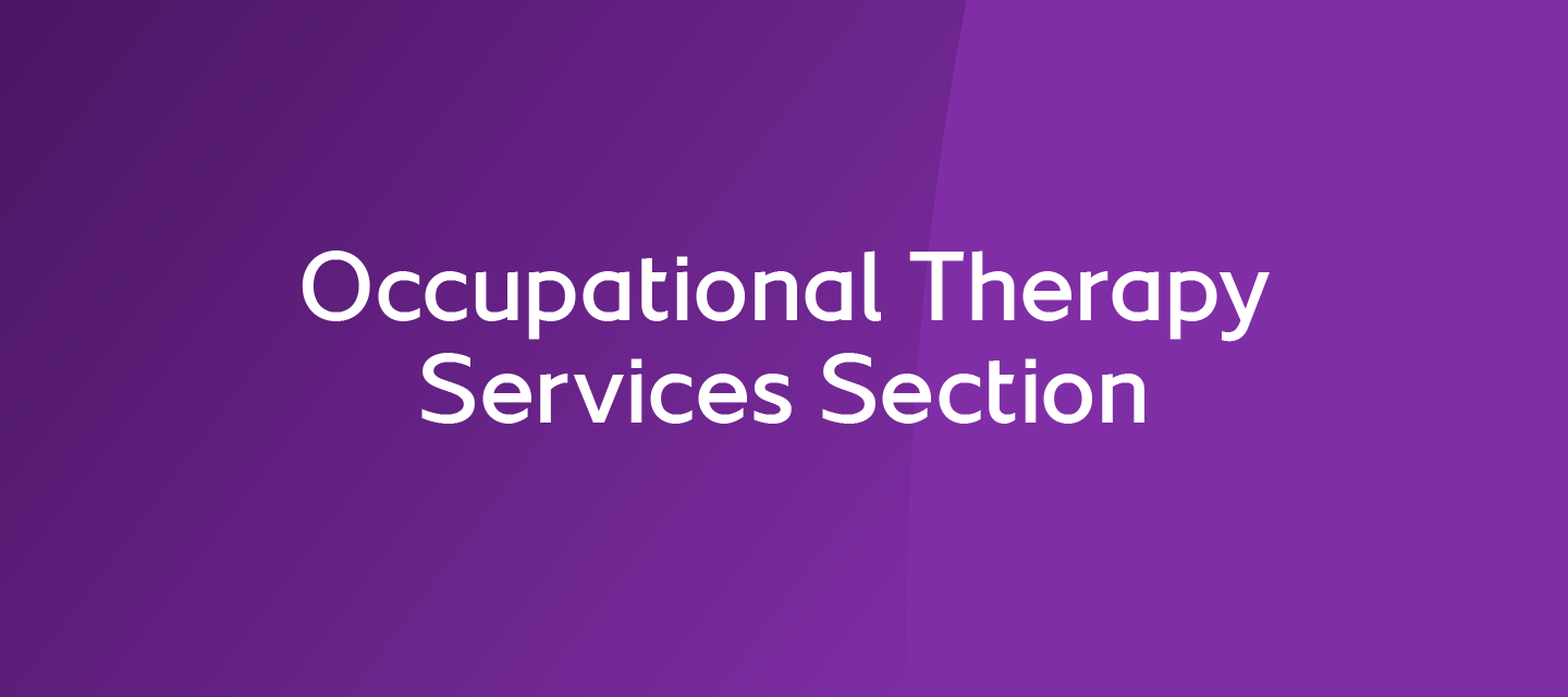 Occupational Therapy Services Section-01-01