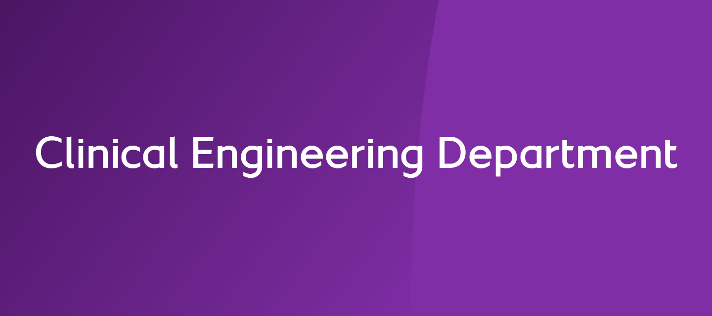 Clinical Engineering Department-01