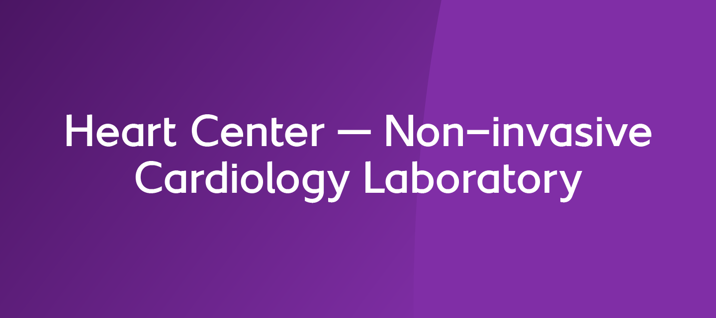 Heart Center  Non-invasive Cardiology Laboratory-01